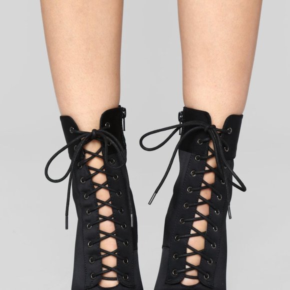 Fashion Nova Shine Bright Booties - Picture 2 of 16